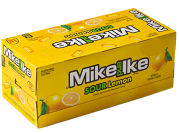 Mike and Ike Sour Lemon 24ct